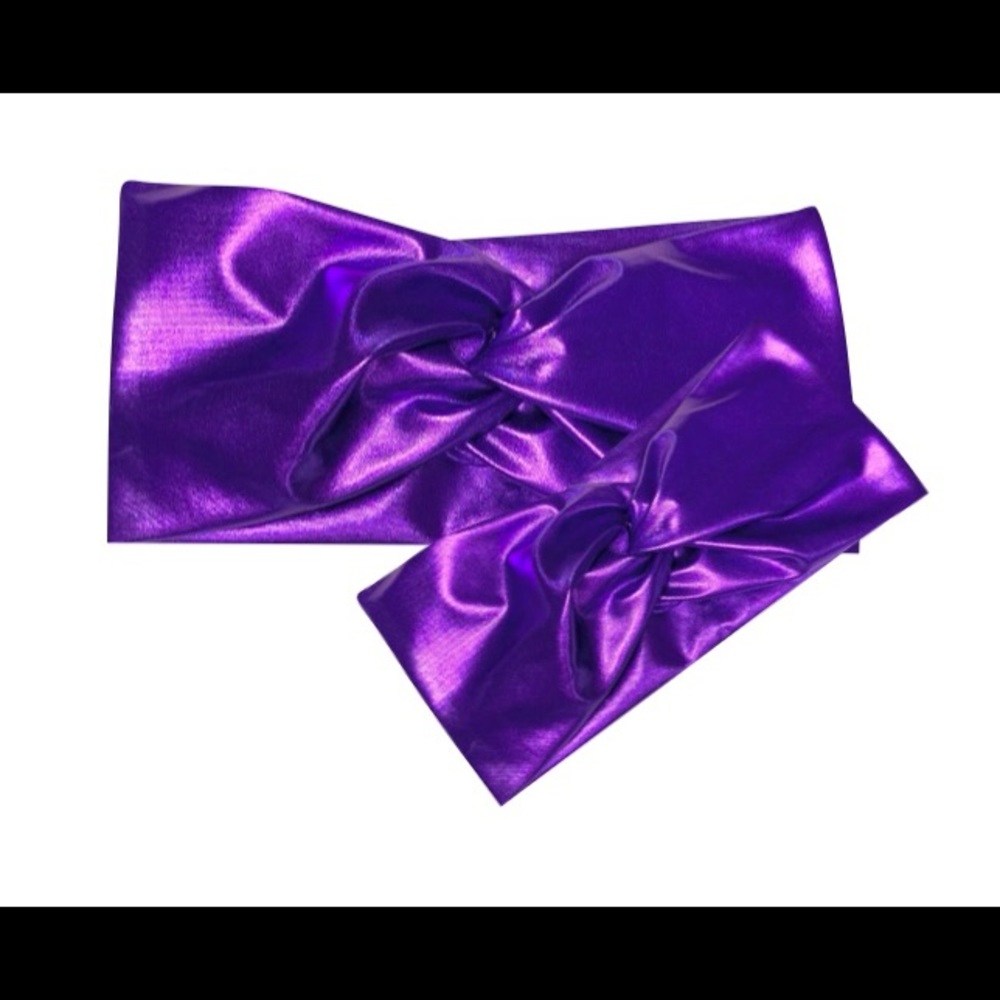 Purple Rain Inspired Turban Headbands